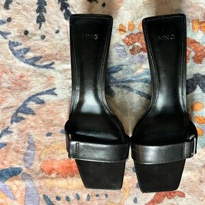 Mango Black Women's Heels